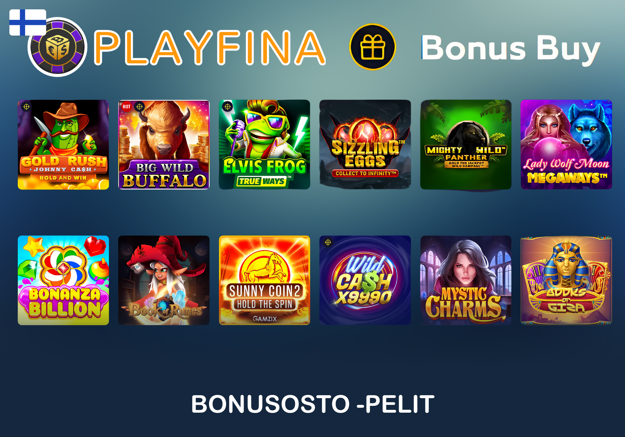 Bonus Buy on erityinen kolikkopeli, joka on saatavilla Playfinassa.