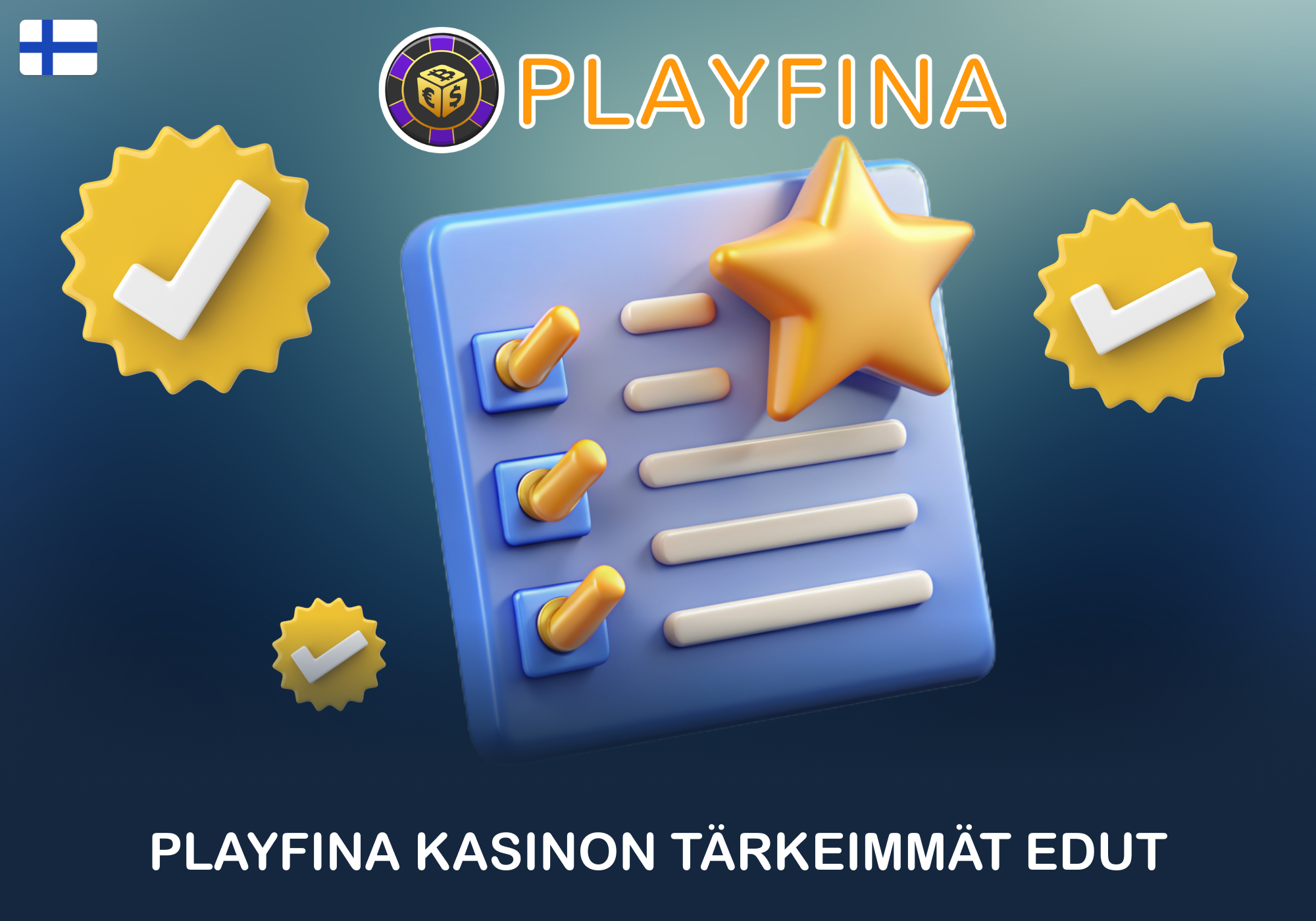 Playfina kasinon edut suomalaisille pelaajille