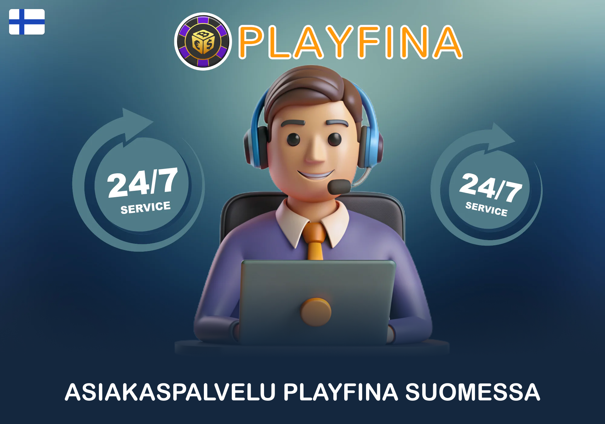 Yhteystiedot ja livechat Playfina kasinolla