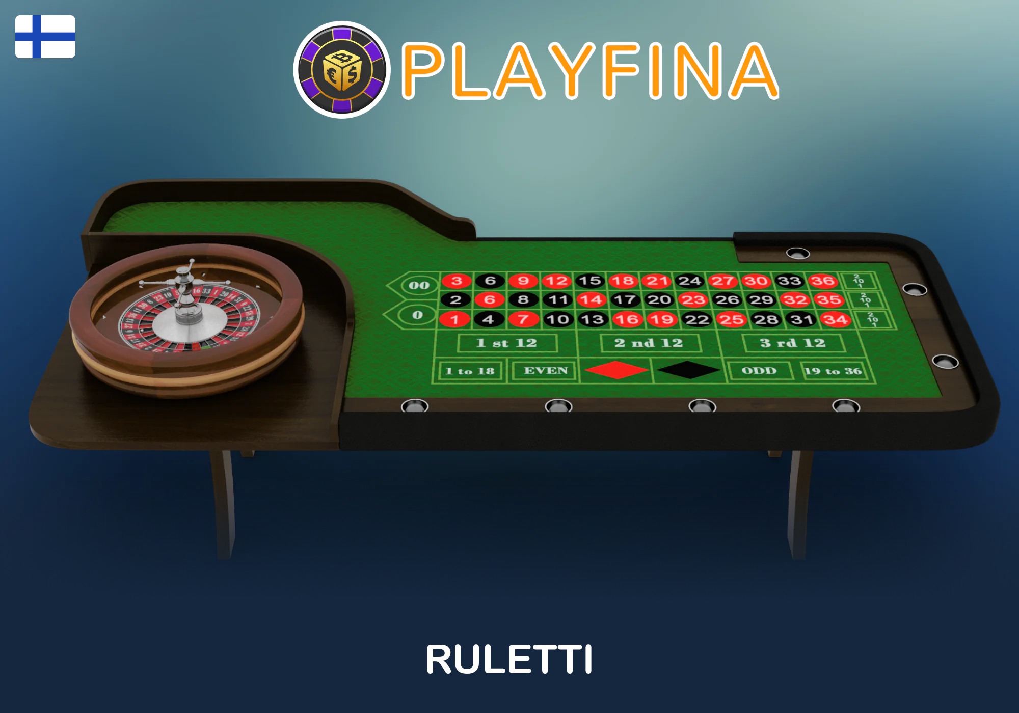 Rulettipelit Playfina kasinolla