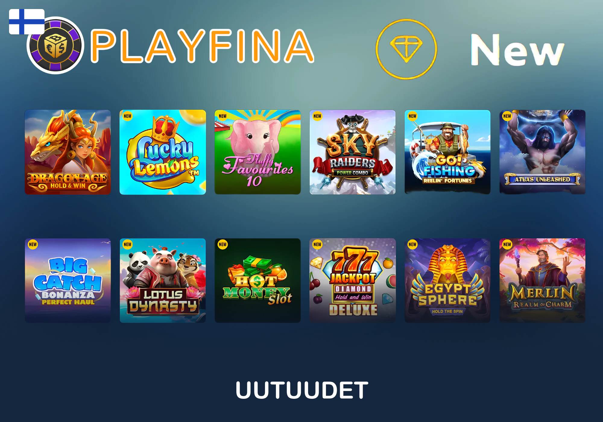Uudet kolikkopelit Playfina kasinolla